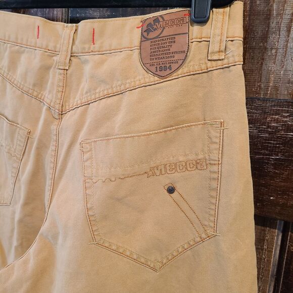 Mecca y2k vintage men's pants size 36/32, Khaki. JNCO skater grunge alternative - Picture 5 of 9
